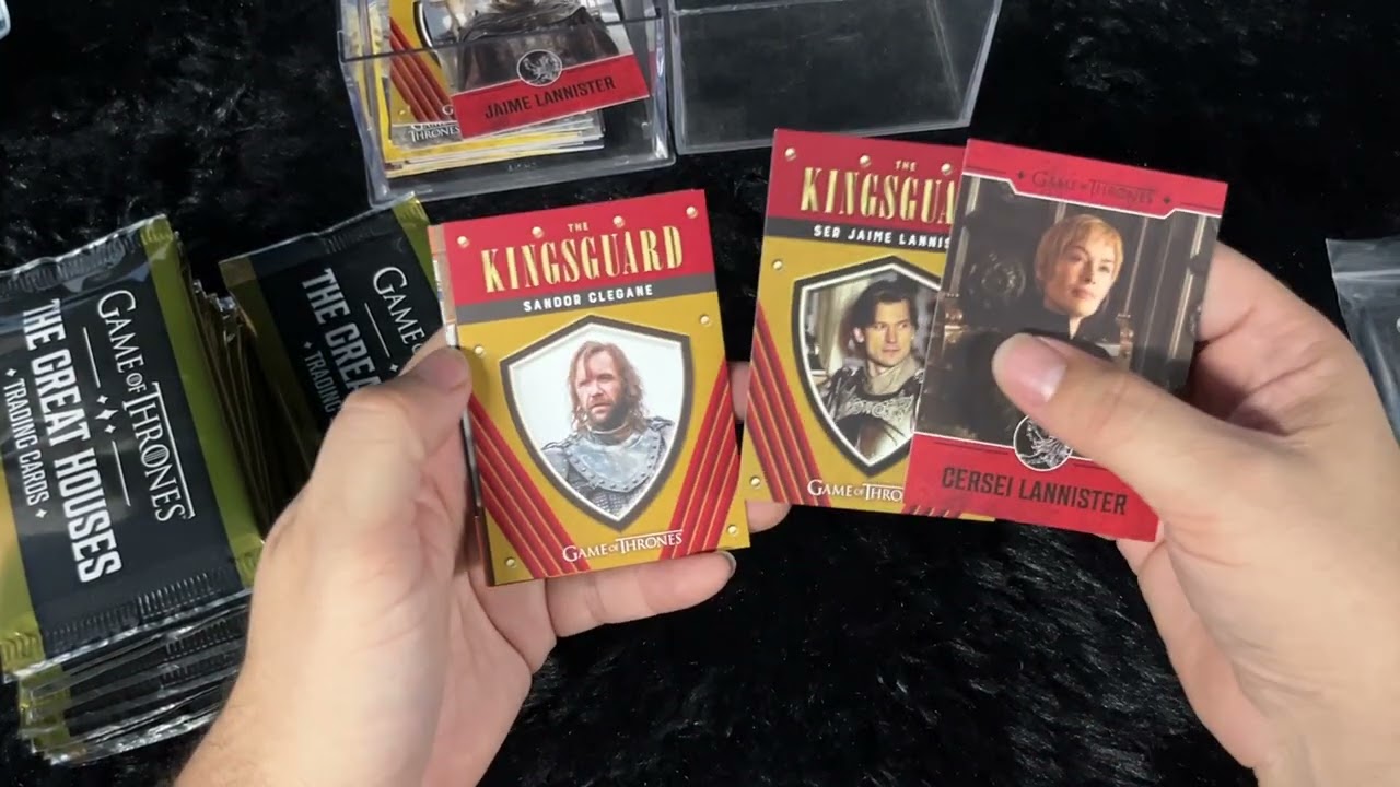 🔥 Открываем коробку с коллекционными карточками «Игра престолов: Великие дома». Что нам выпало?