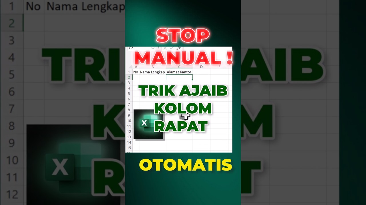 Capek Ngerapihin Tabel Excel? Pake Trik Rahasia Ini Saja!