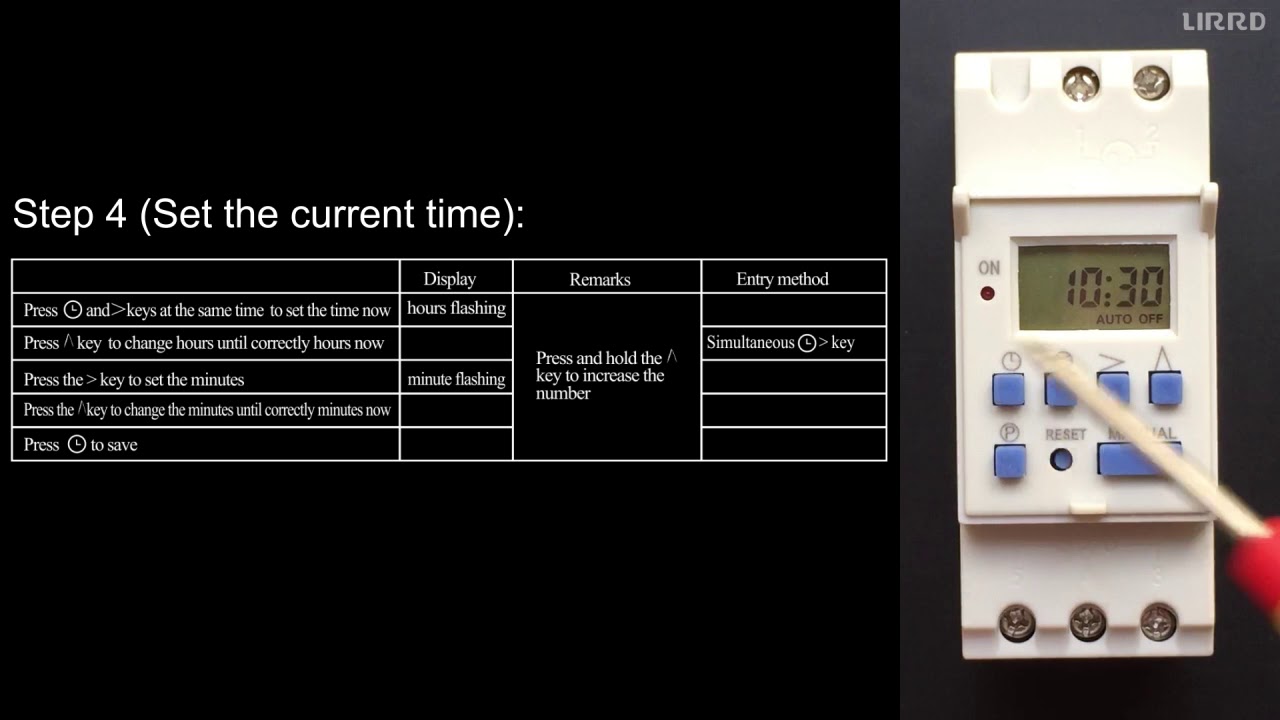 How to Set an Astronomical Timer Switch