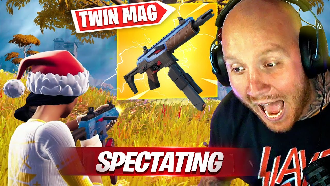 SOMEONE FOUND A TWIN MAG SMG IN FORTNITE?!