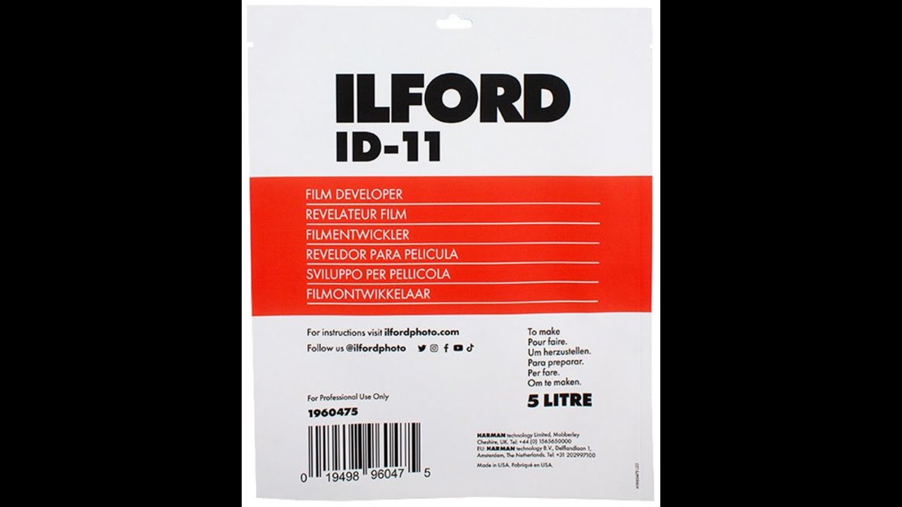 Ilford ID 11 Film Developer Mixing Tips