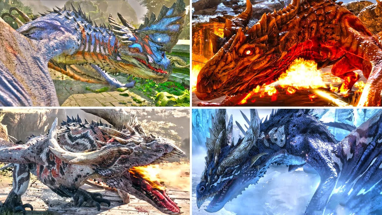 God Of War Ragnarok - All Dragon Bosses