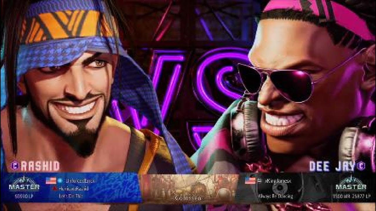 SF6 Rashid Master Matches: Dee Jay Footsies