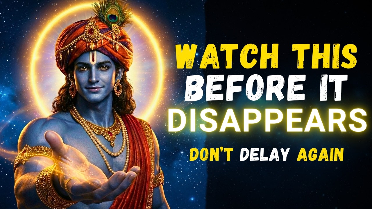 Krishna Sent You This Message a Week Ago... You Missed It