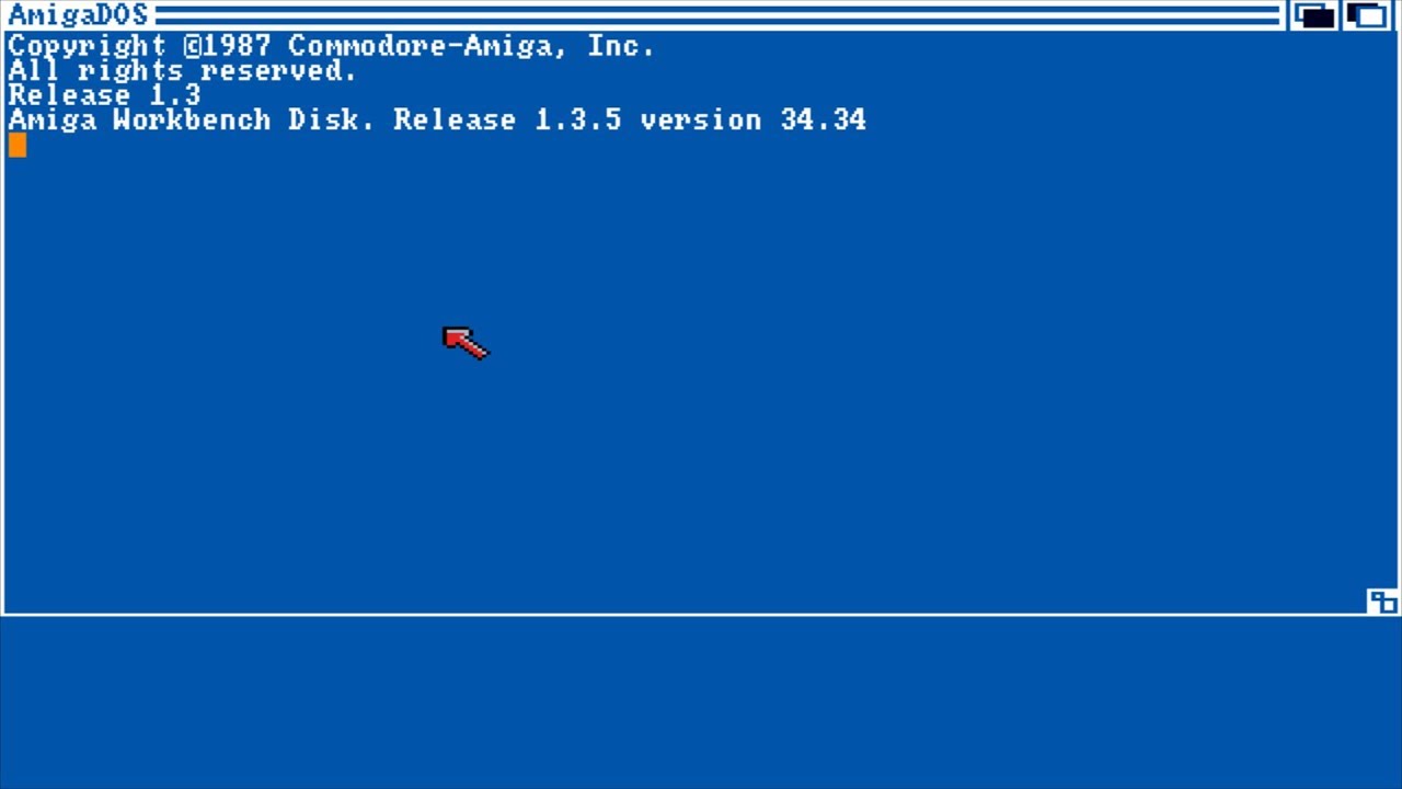 Amiga Workbench 1.3