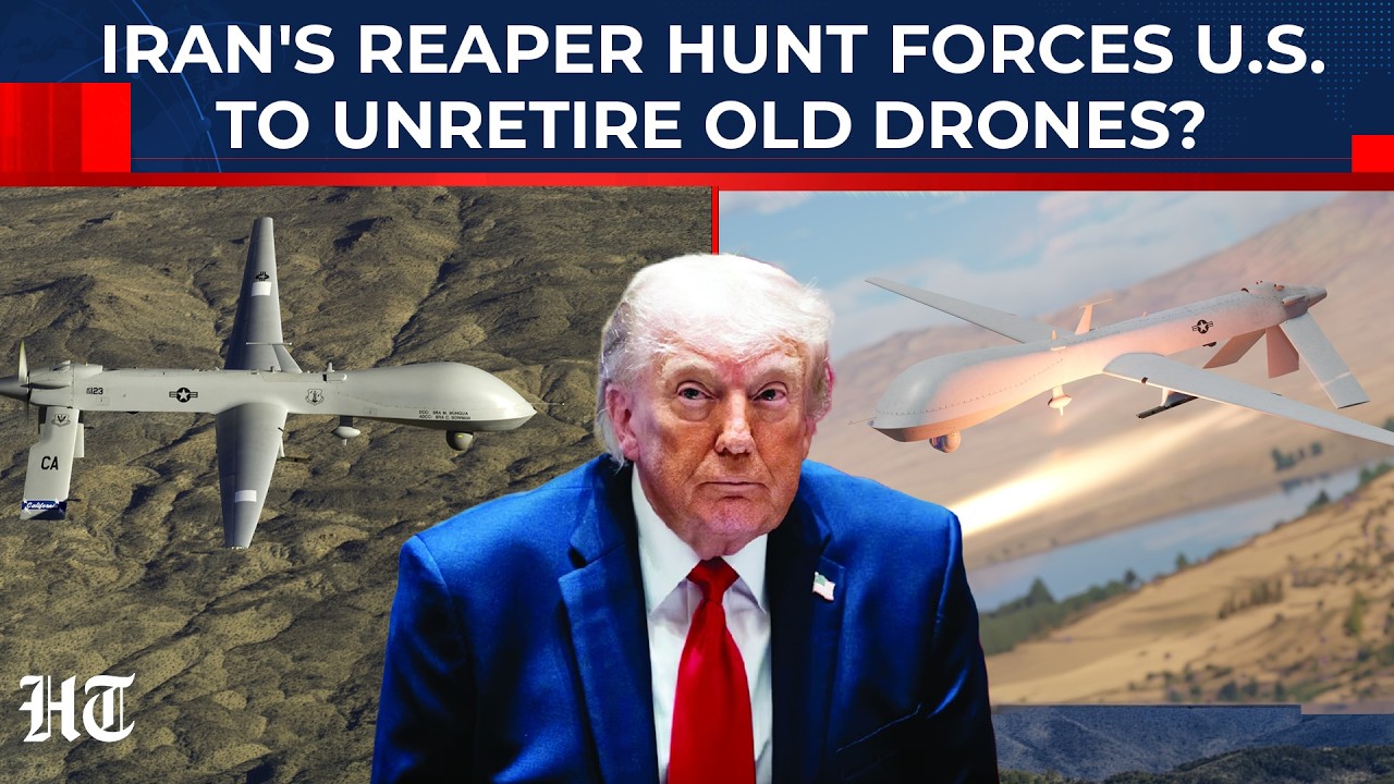 Iran zmusza USA do wykopania cmentarzyska dron&oacute;w? Amerykański drapieżnik wraca na wojnę | Trump, Mojtaba