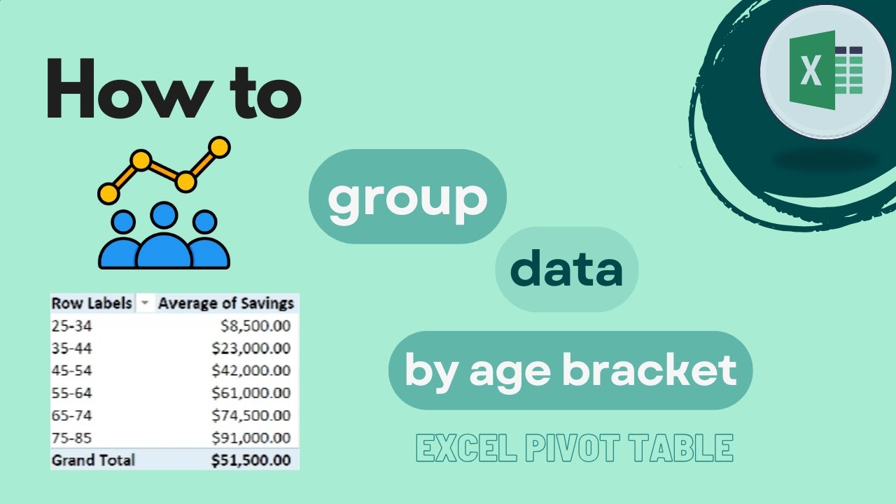 Excel Pivot Table: How To Group Data By Age Bracket