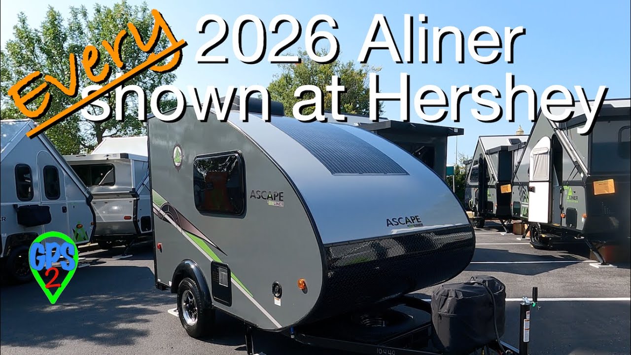 2025 Hershey RV Show - Aliner | Solo RV Travel and Adventure GPS