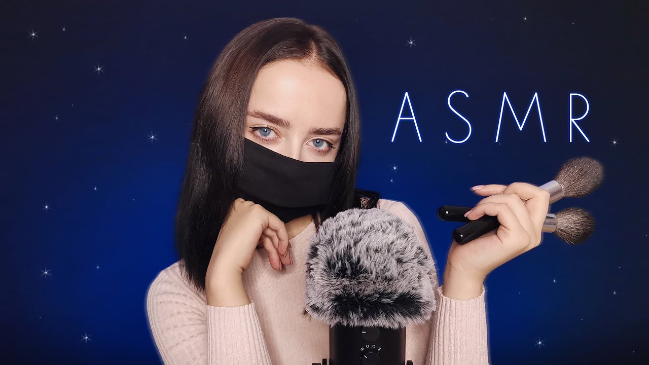 АСМР | Пушистая МУРашечная ветрозащита | ASMR Fluffy mic cover