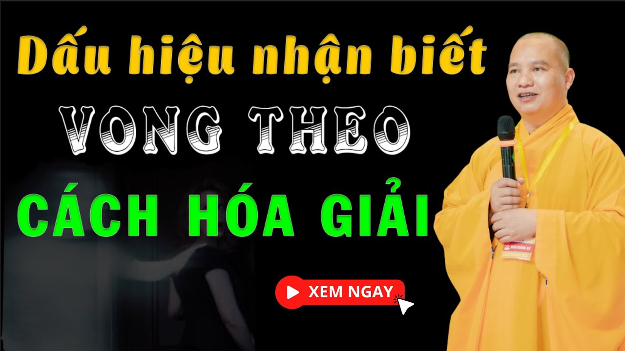 Dấu hiệu để biết vong theo và cách hóa giải vong nhập l Đ.Đ Thích Đạo Thịnh