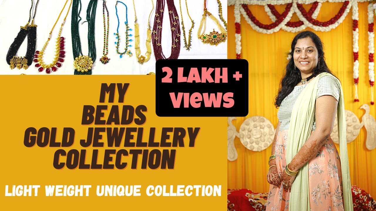 My Beads Gold Jewellery Collection | Latest Unique and Light Weight Gold Jewelry | Trendy Designs |