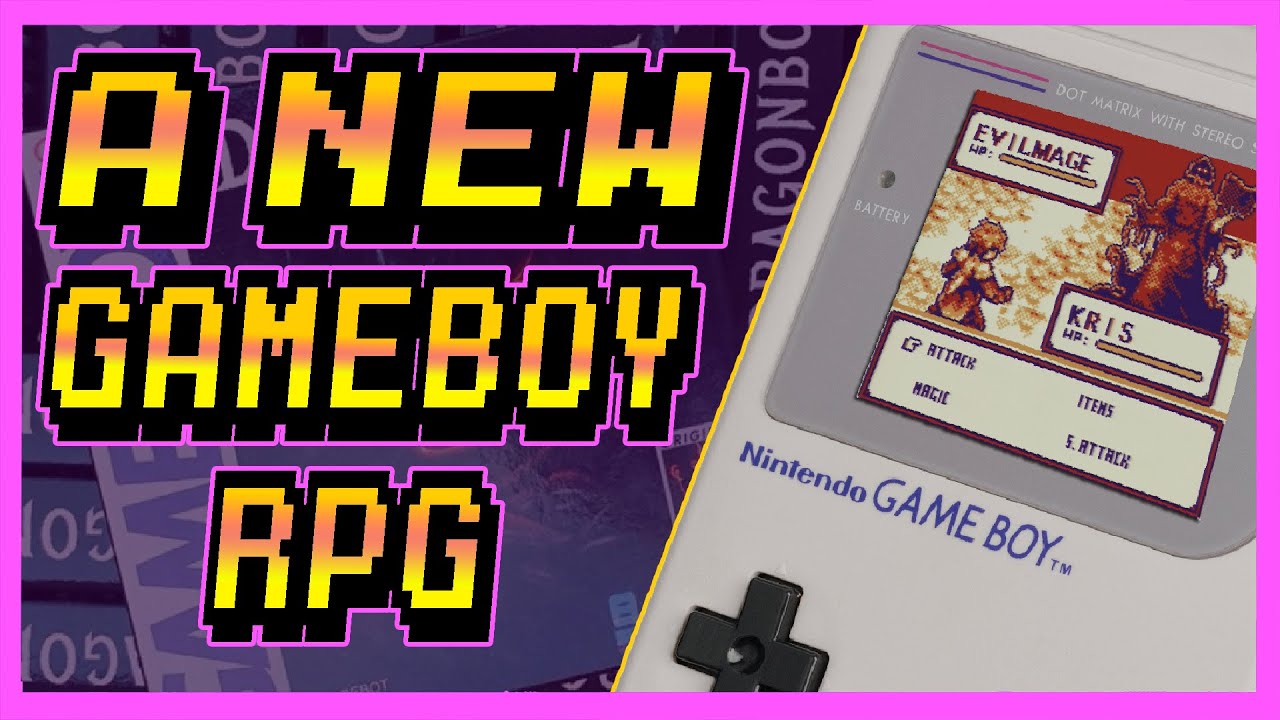 Dragonborne review - A New Nintendo Game Boy RPG!