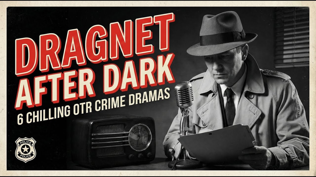 Dragnet After Dark: 6 Chilling OTR Crime Dramas
