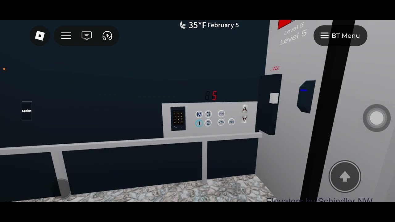 РЕДКОСТЬ!!! Лифт Otis Traction Elevator 12 в отеле на Бродвей-стрит в Roblox City.