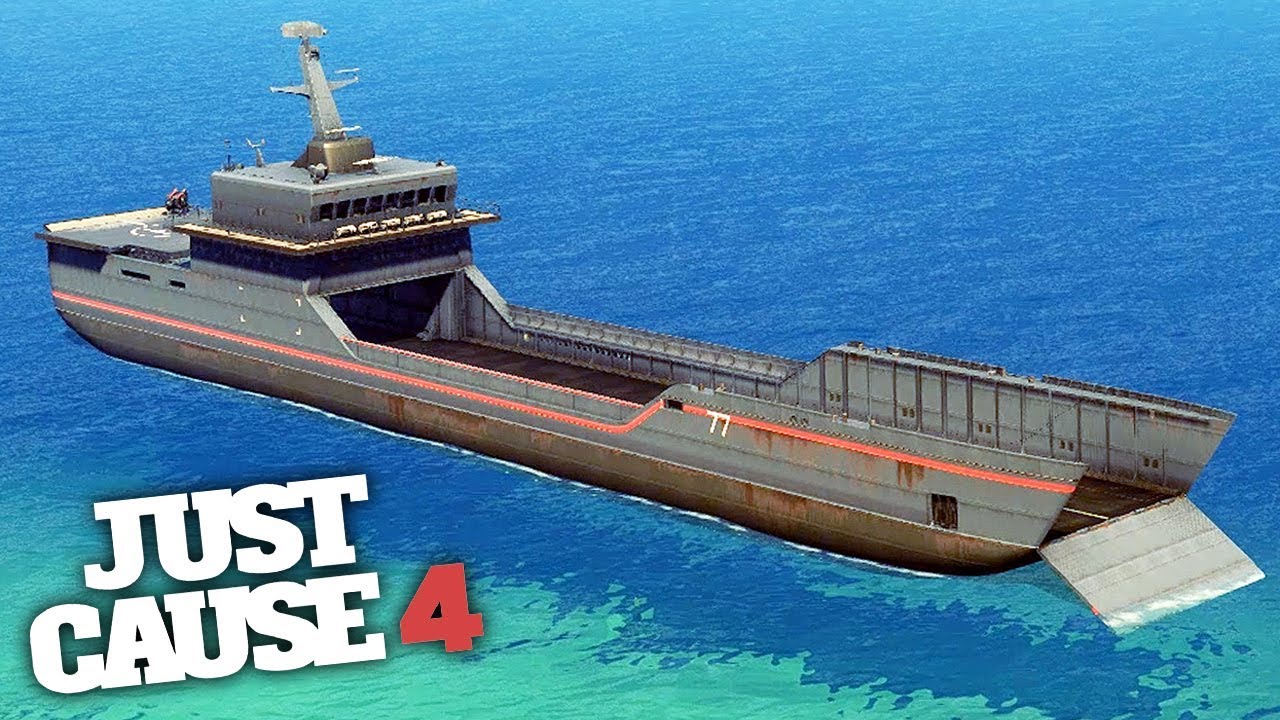 BIGGEST SHIP IN JUST CAUSE 4! - Just Cause 4 Gameplay!
