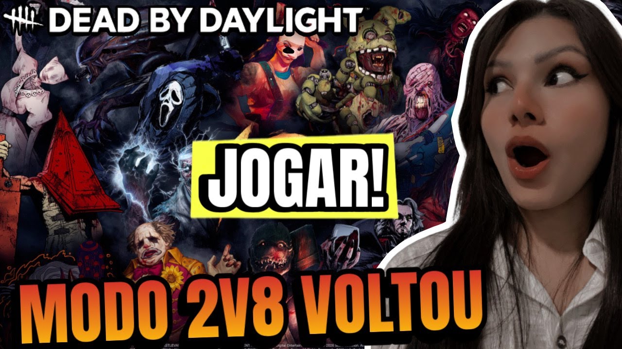 VOLTOU! MODO 2V8 NO DEAD BY DAYLIGHT !pix !membro LIVE INFINITA DIA 37 LIVE DEAD BY DAYLIGHT