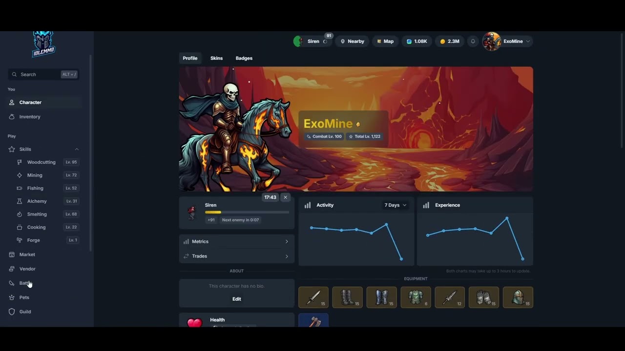 IdleMMO Yule Mastery Event