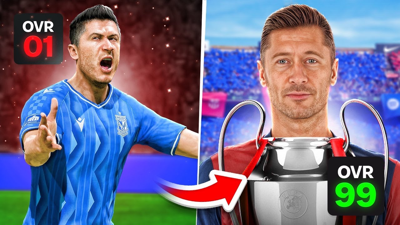 🇵🇱 Każdy Strzelony GOL Przez LEWANDOWSKIEGO = +1 OVERALLA 🇵🇱