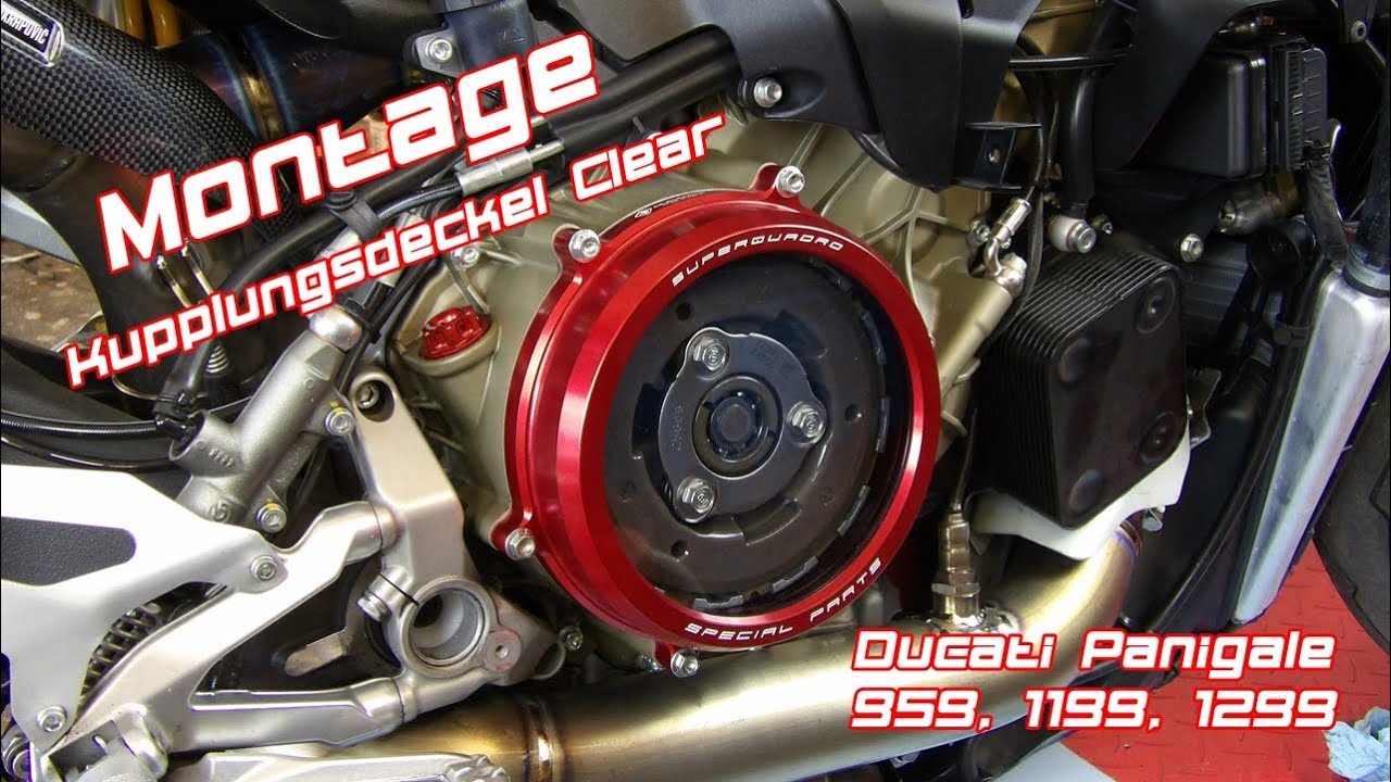 Ducabike Kupplungsdeckel Clear Ducati Panigale | Montage in 5min | Italobike Performance