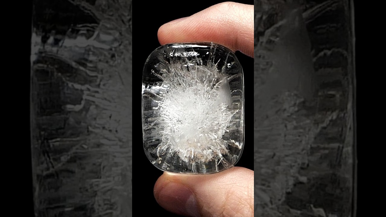 This ice cube is too heavy