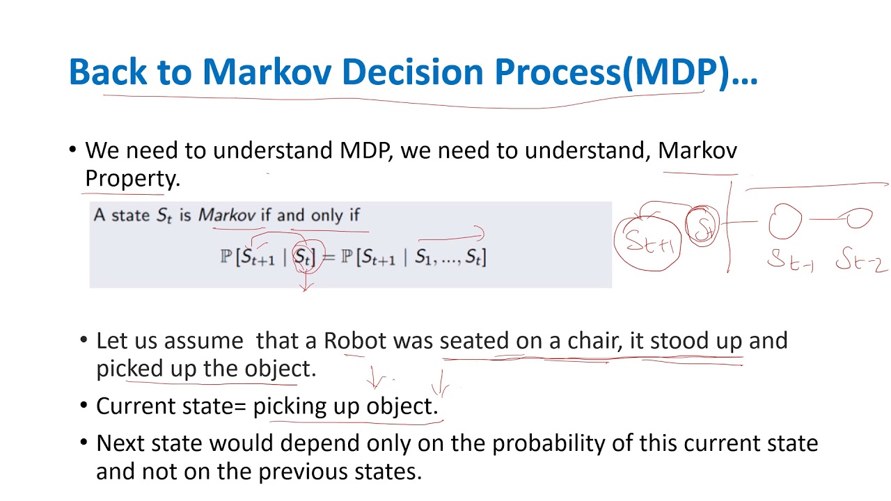 Markov Decision process (MDP)-  Introduction to Reinforcement Learning Master - RL Lecture #1