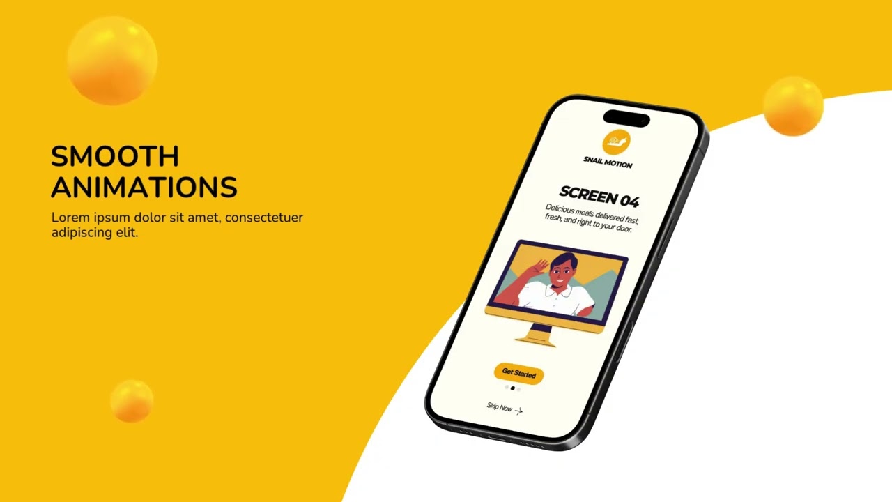 Mobile App Presentation Template | Easy Customization | Canva Mockup