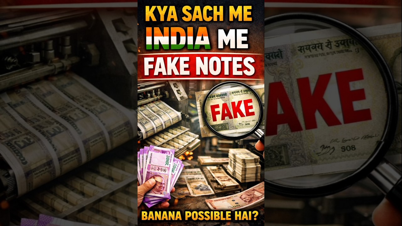 CAN WE MAKE FAKE NOTE IN INDIA 