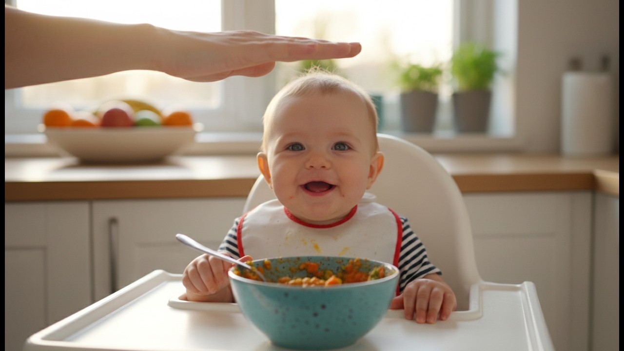 Đừng vội cho con ăn dặm khi chưa biết quy tắc bàn tay này | Nuôi dạy con