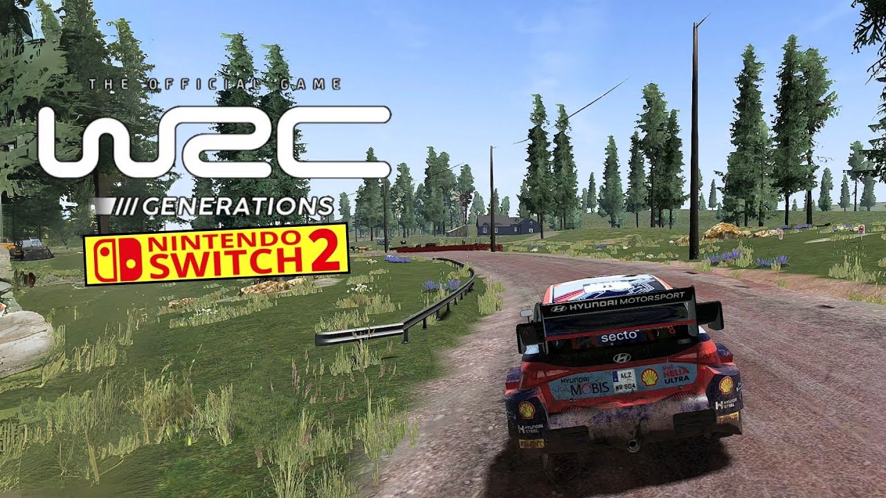 Геймплей Nintendo Switch 2 поколения WRC | Обратная совместимость