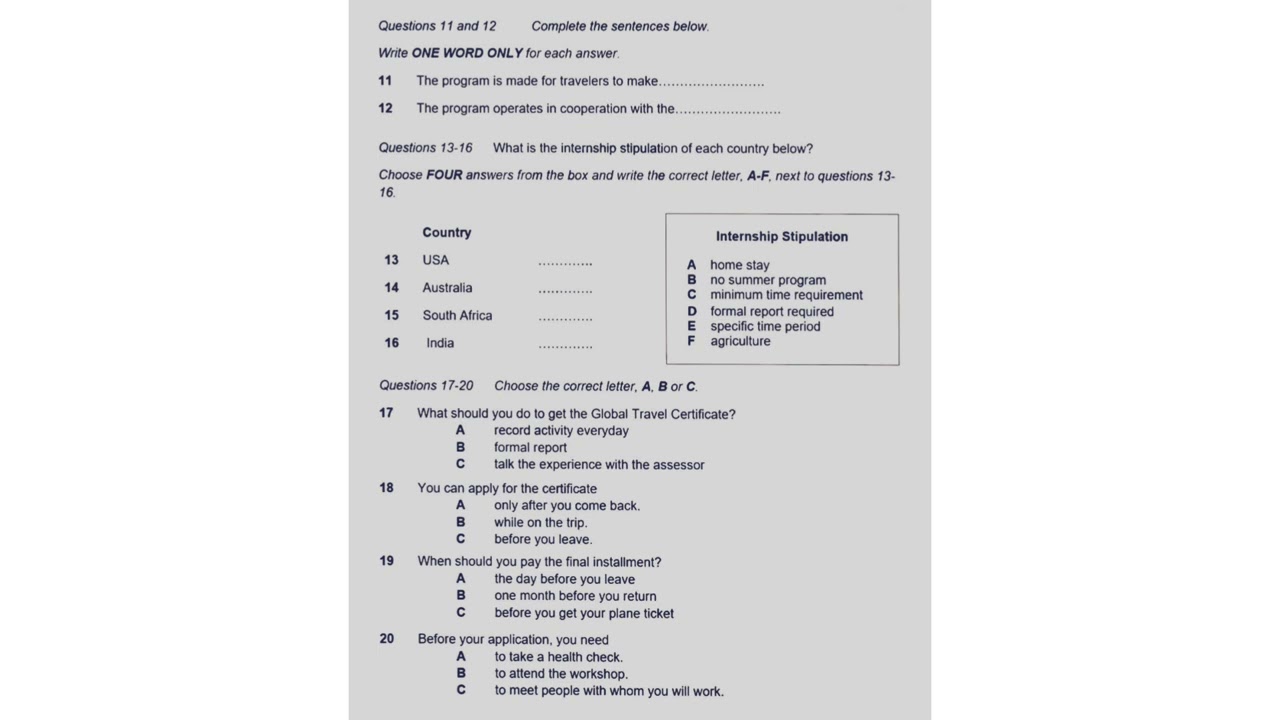 Mary's two bedroomed apartment ielts listening test 2025|recent listening test|must try it