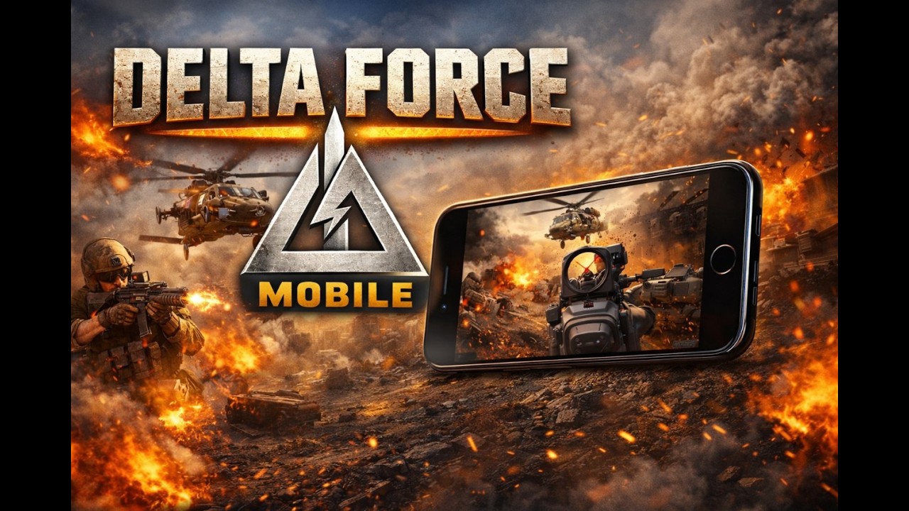 Delta Force Mobile — Нагибаю с iPhone 7 Plus 🔥