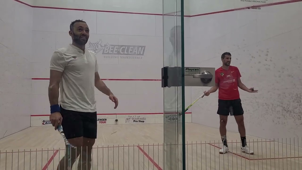 Game #4 Exhibition Match Mazen Hesham vs Youssef Soliman #squash #exhibition #match
