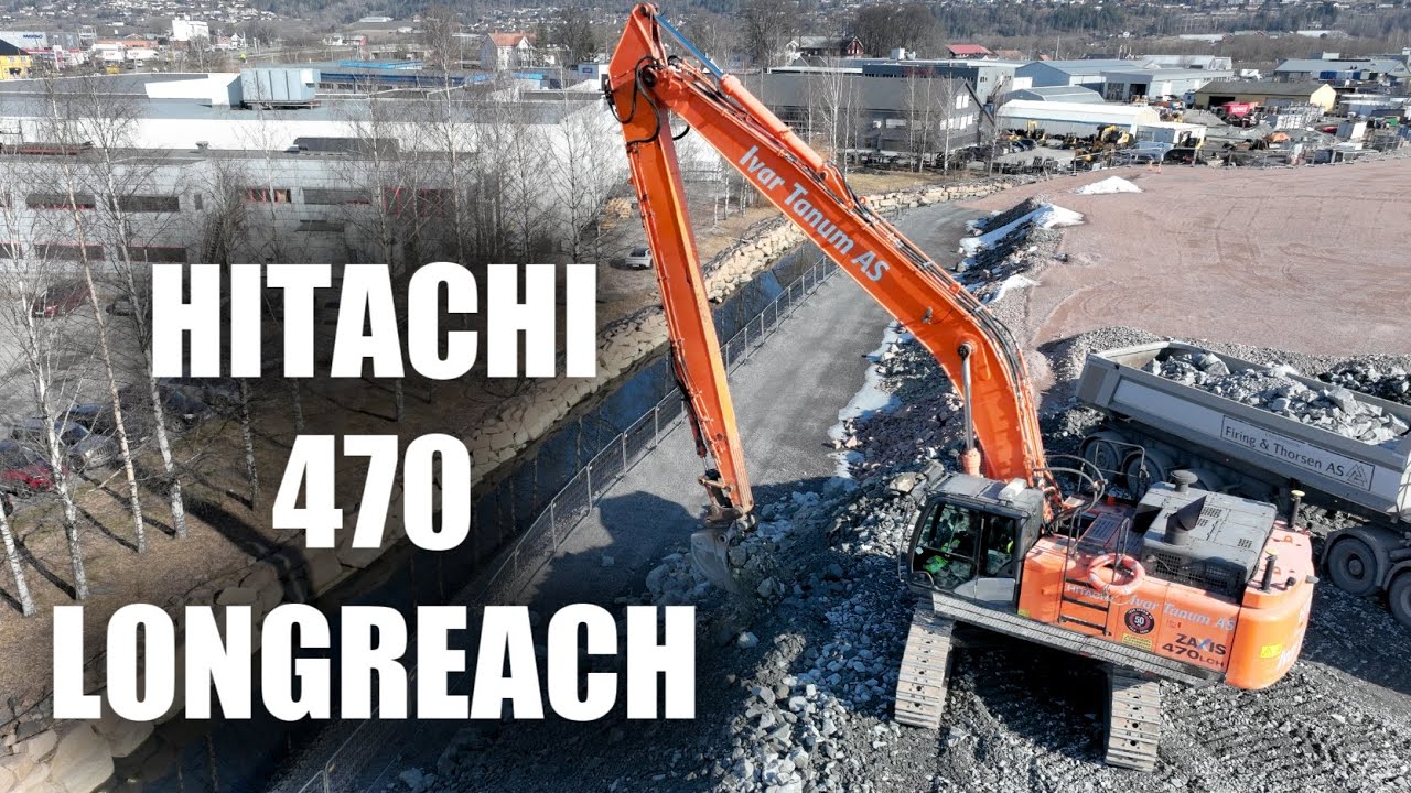Hitachi ZAXIS 470 Long reach Excavator
