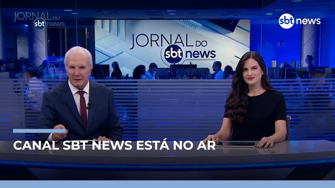 Veja como foi a abertura do novo canal SBT News | #JornaldoSBTNews
