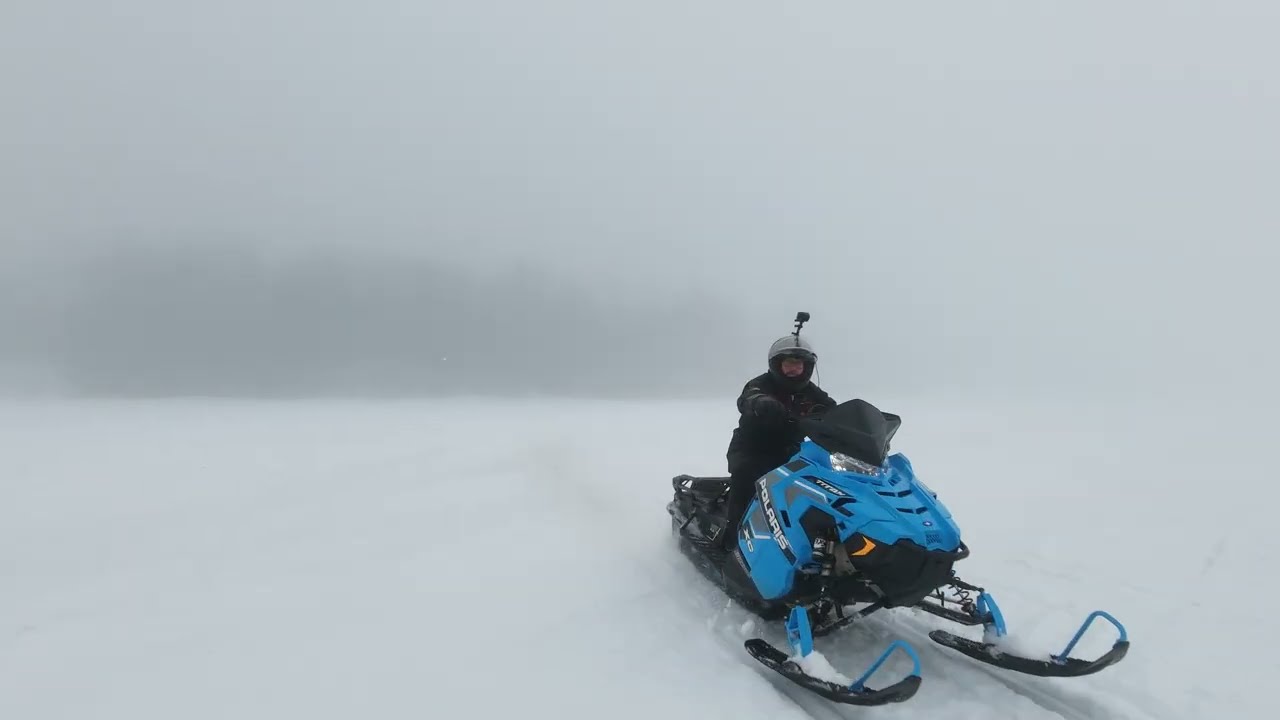 Dji Neo 2 test snowmobile