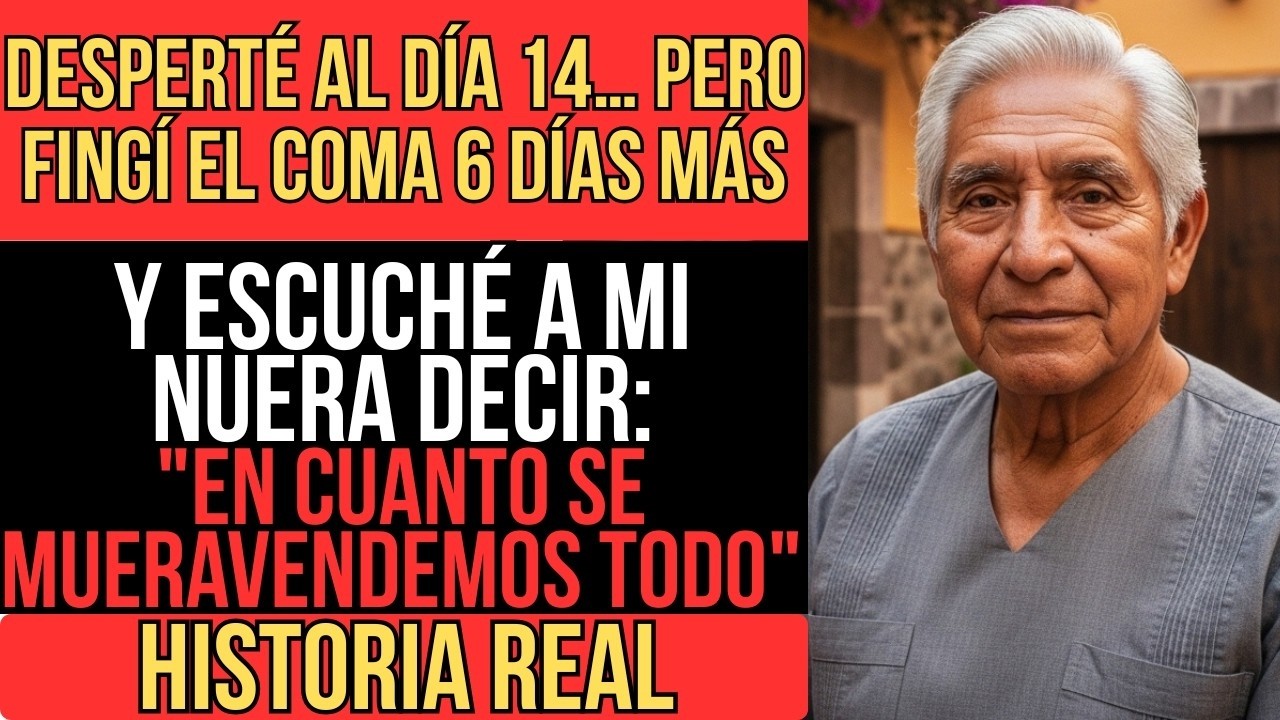 MI HIJO FIRMÓ LOS PAPELES PARA DEJARME MORIR… YO YA ESTABA DESPIERTO Y ESCUCHÉ CADA PALABRA