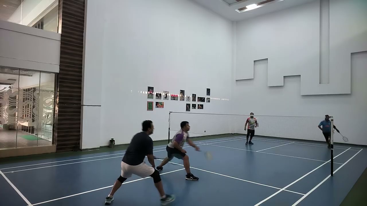 Badmintonhub titwala double match 5🌹🌹🌹🌹🌹🙏🙏🙏🙏🙏🏸🏸🏸🏸🏸