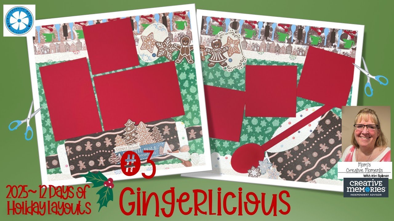 12 Days of Layouts #3 2025 Gingerlicious