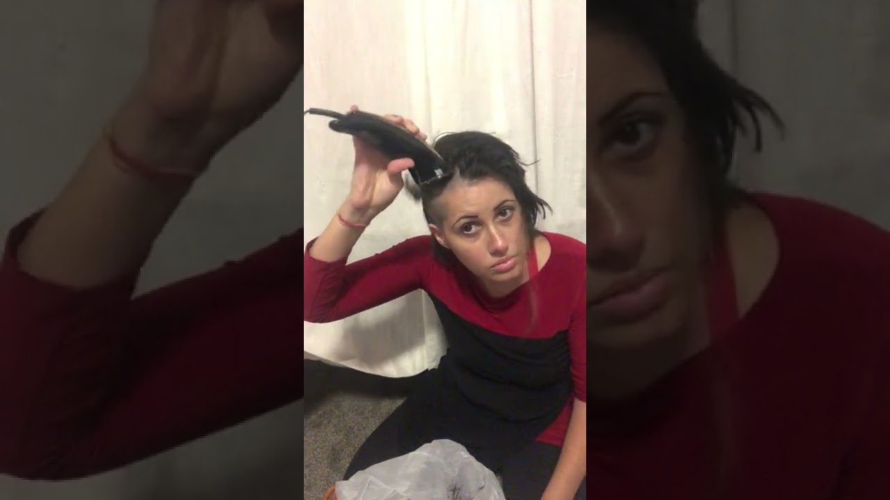 Shaving my head