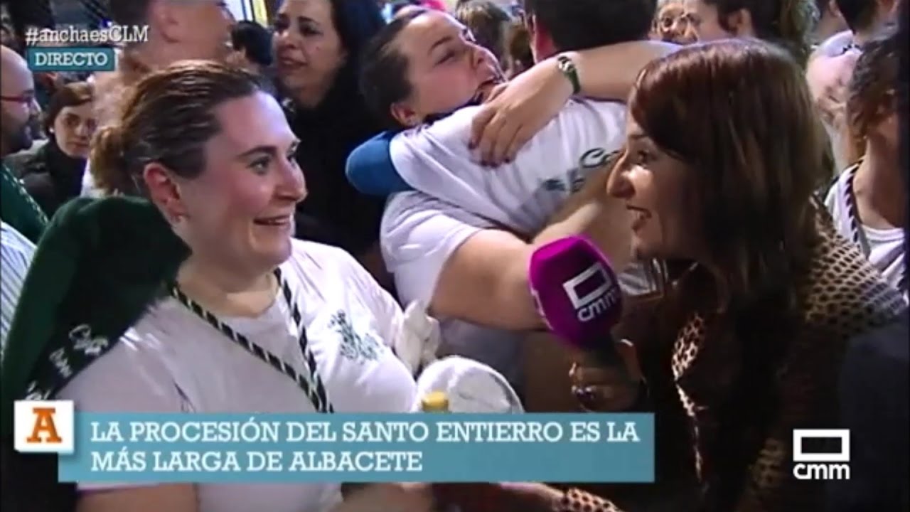 Retransmisión CMM Cofradía La Macarena en la Procesión del Santo Entierro Albacete 2017