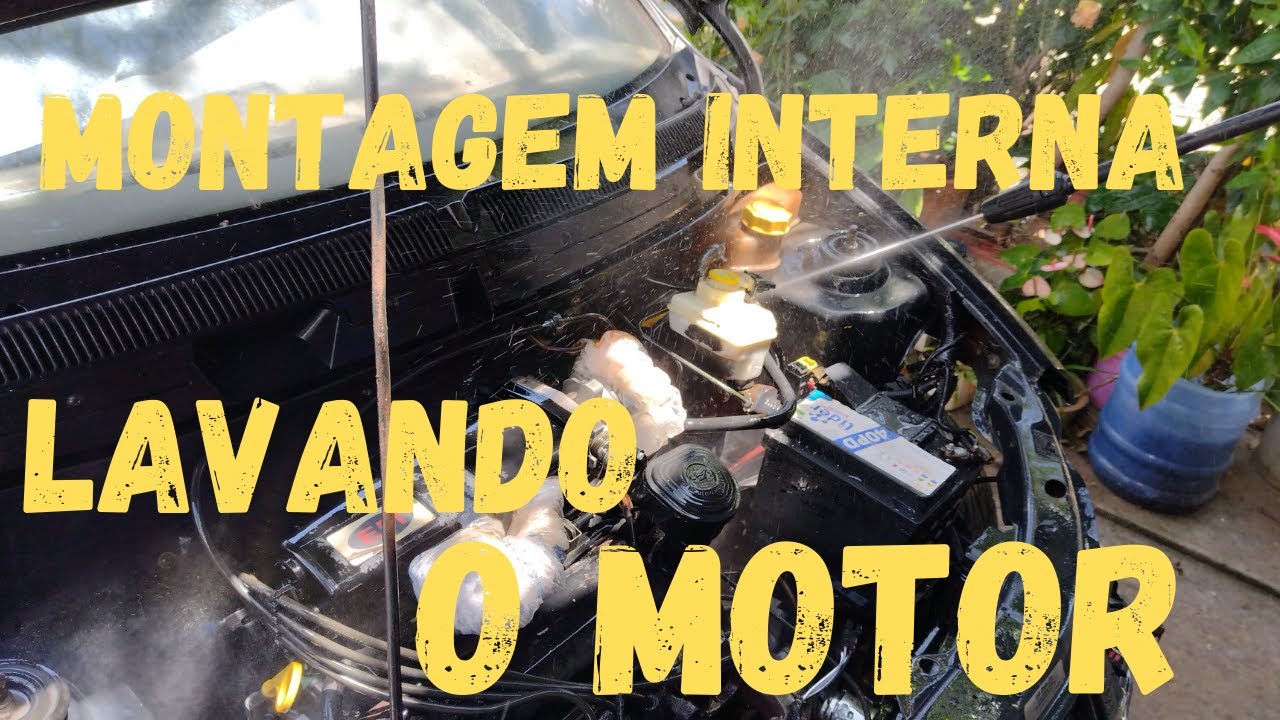 Montagem Interna e Lavando o motor do Ford Ka 1998 - Ep 08