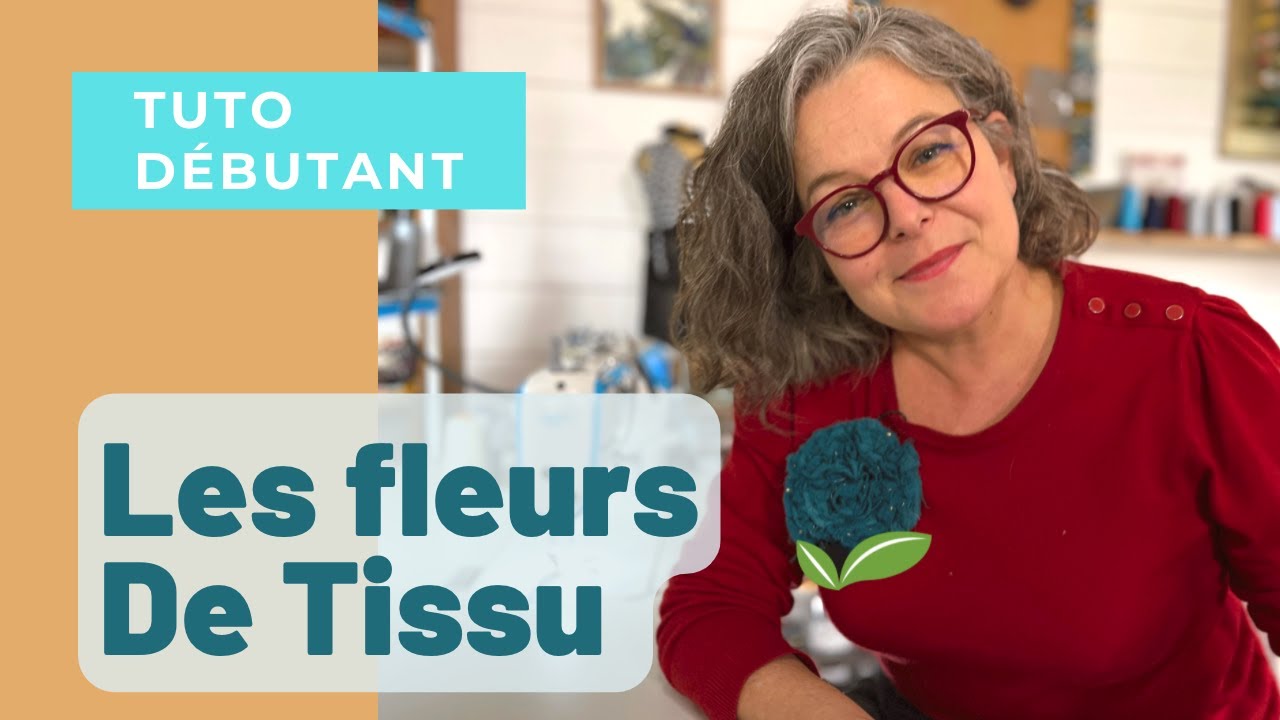 Comment coudre une fleur en tissu