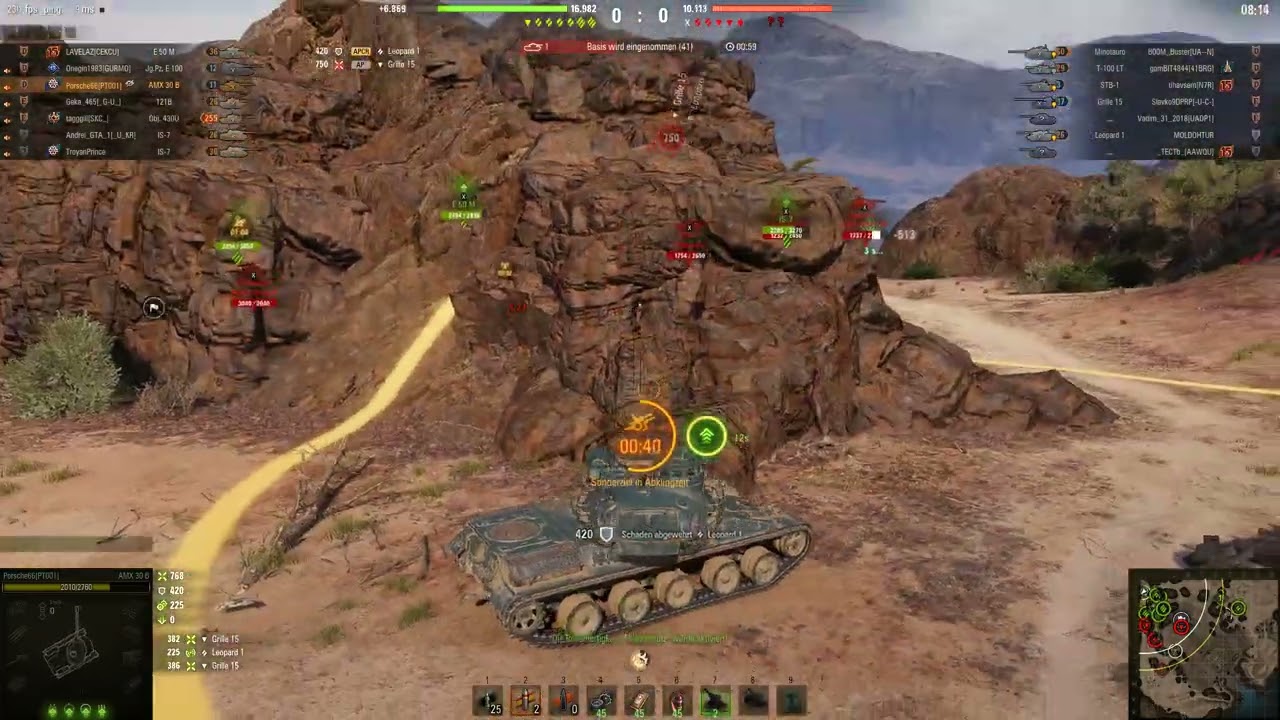 World of Tanks Ansturm-Sieg auf El Halluf mit AMX 30 B.