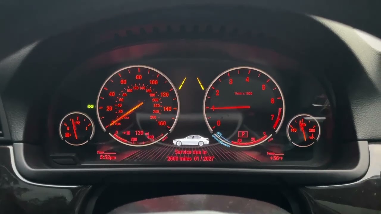 2015 BMW 535i Start Up