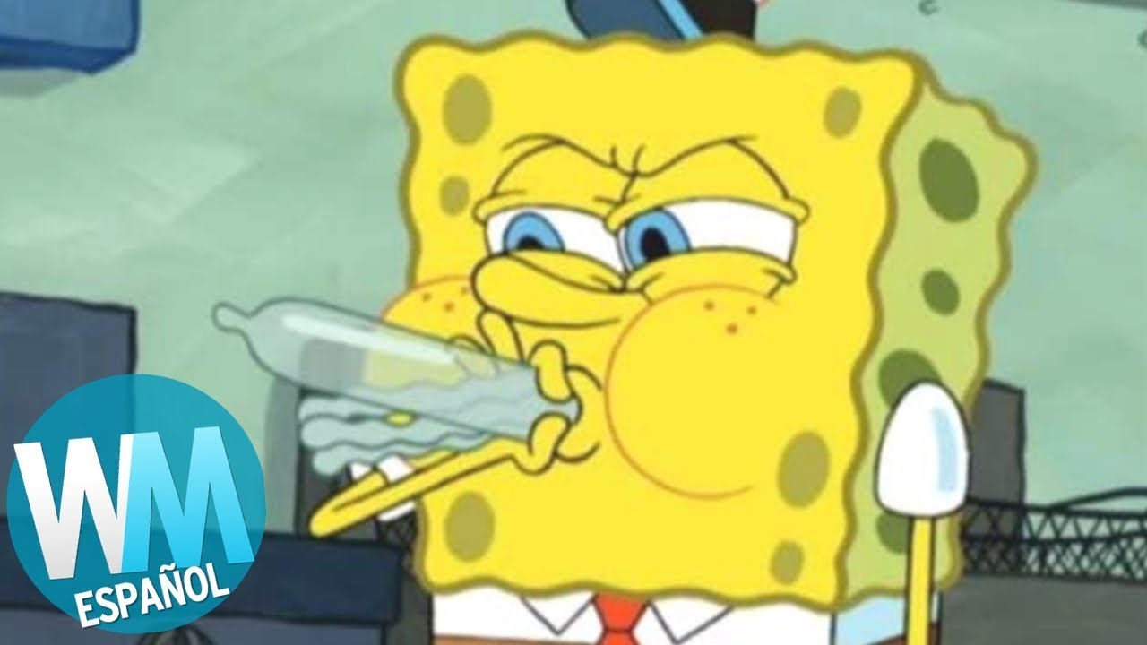 ¡Top 10 BROMAS en Bob Esponja que sólo los ADULTOS ENTENDERÁN!