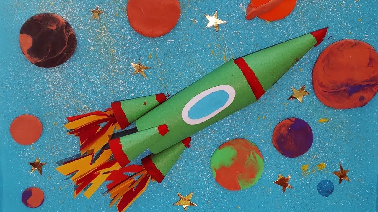 DIY.ОРИГАМИ НА ДЕНЬ КОСМОНАВТИКИ/Origami for Origami for Cosmonautics Day