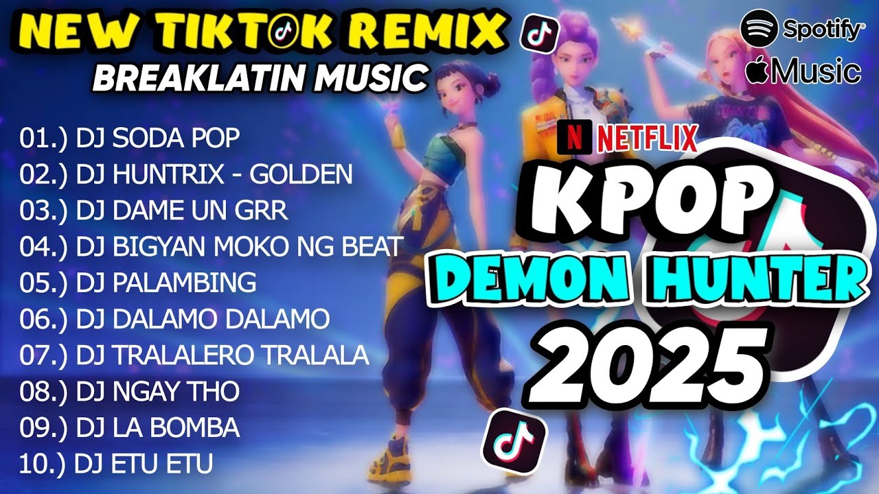 🔥NEW TIKTOK REMIX 2025 | NONSTOP NEW BREAKLATIN DANCE | KPOP DEMON HUNTER SEPTEMBER PLAYLIST ❤️
