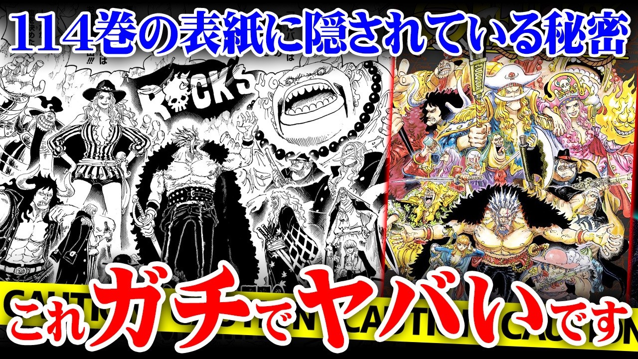 【速報】114巻の表紙の伏線お気付きか？ステューシーが描かれなかった本当の理由とは!?※ネタバレ 注意【 ワンピース 最新刊 】