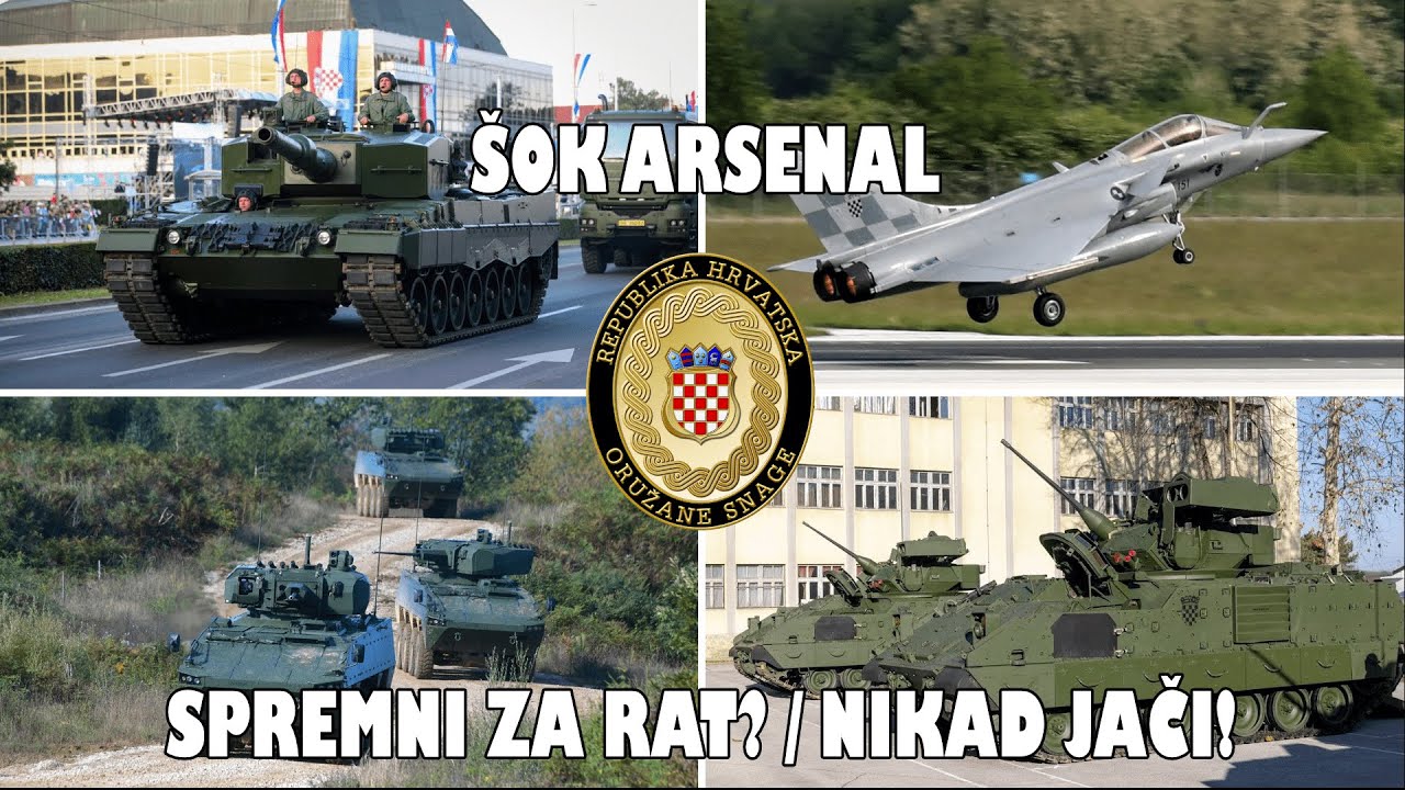 Hrvatska vojska 2025: Snaga i oprema