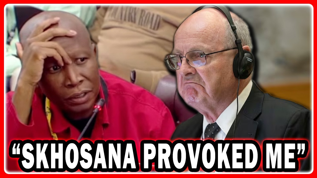 Julius Malema Grilling Paul O’Sullivan “You Thought You Were Going To Silence Hon Skhosana”